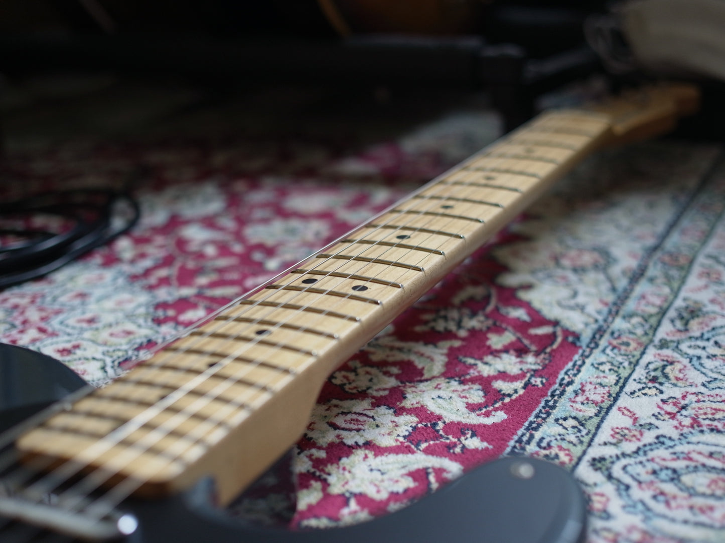 2019 Fender Made in Japan Hybrid 50s Telecaster in Charcoal Frost Metallic