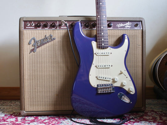 2018 Fender Made in Japan Limited Collection ‘60s Stratocaster refinished in “Purple Haze”