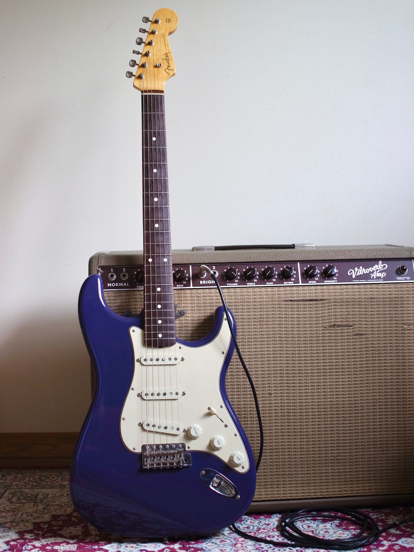 2018 Fender Made in Japan Limited Collection ‘60s Stratocaster refinished in “Purple Haze”